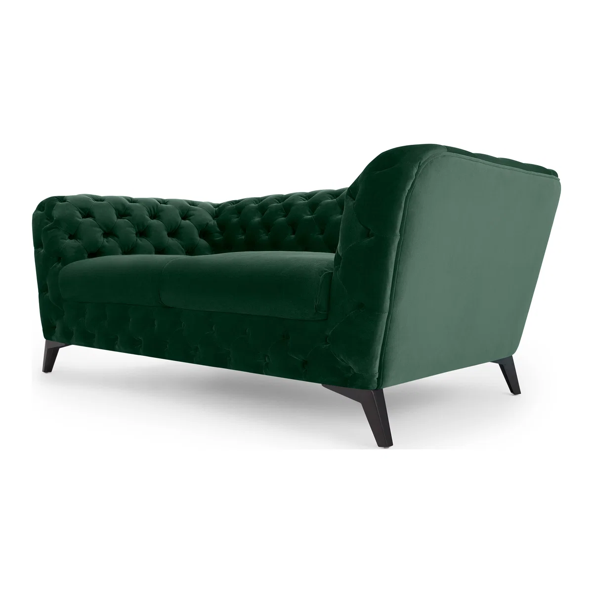 Sloan 2 Seater Sofa, Pine Green Velvet – image 1