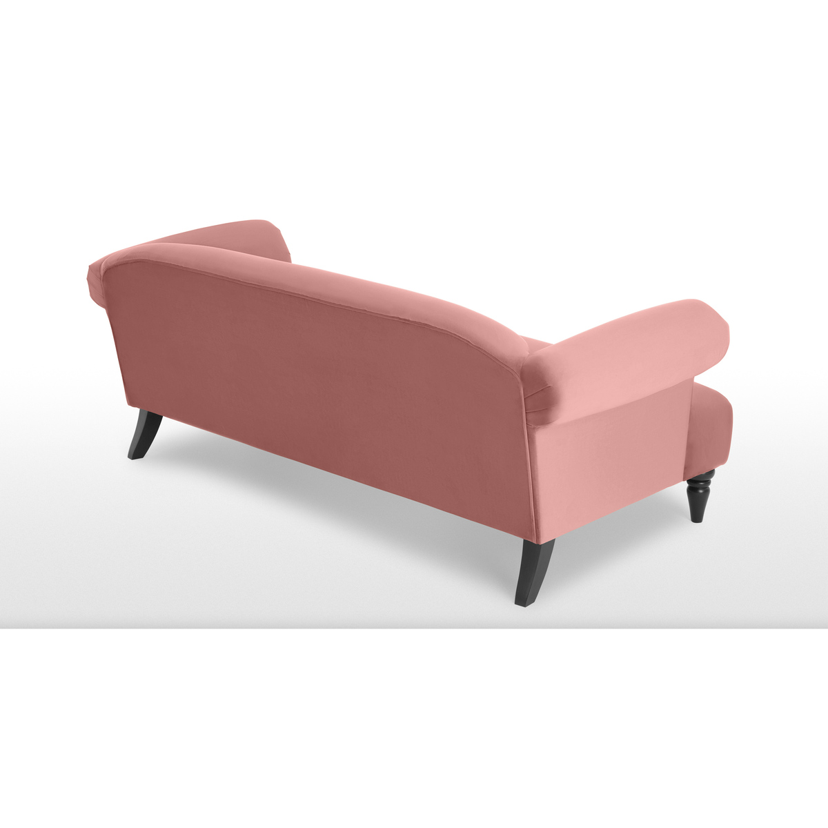 Claudia 3 Seater Sofa, Old Rose Velvet – image 5