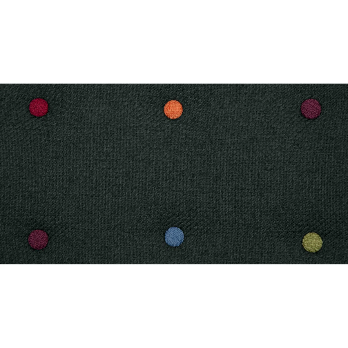 Ritchie Corner Sofa, Anthracite Grey with Rainbow Buttons – image 6