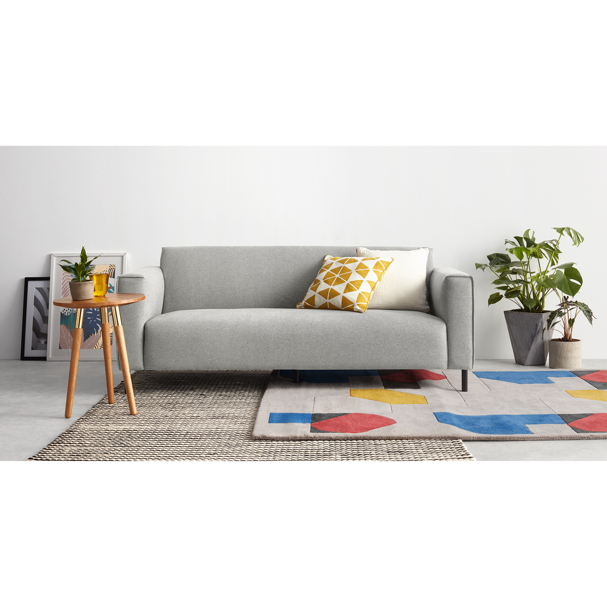 Herron 3 Seater Sofa, Hail Grey – image 3