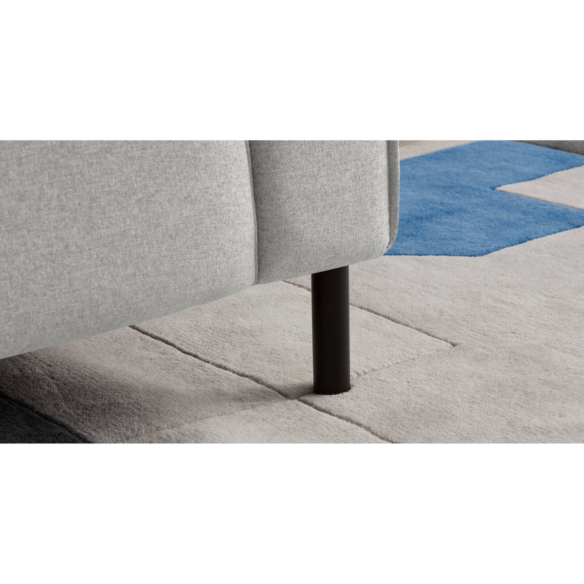 Herron 3 Seater Sofa, Hail Grey – image 4