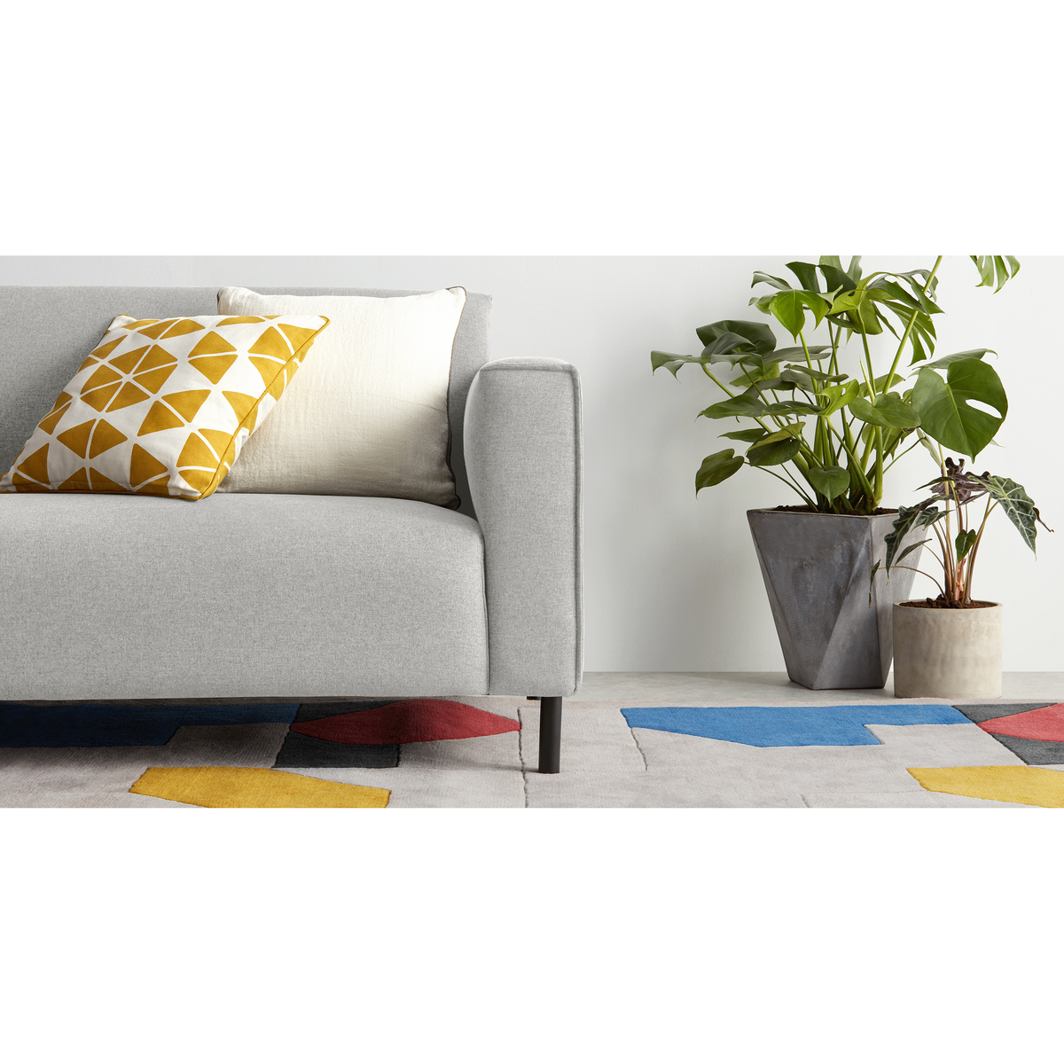 Herron 3 Seater Sofa, Hail Grey – image 6