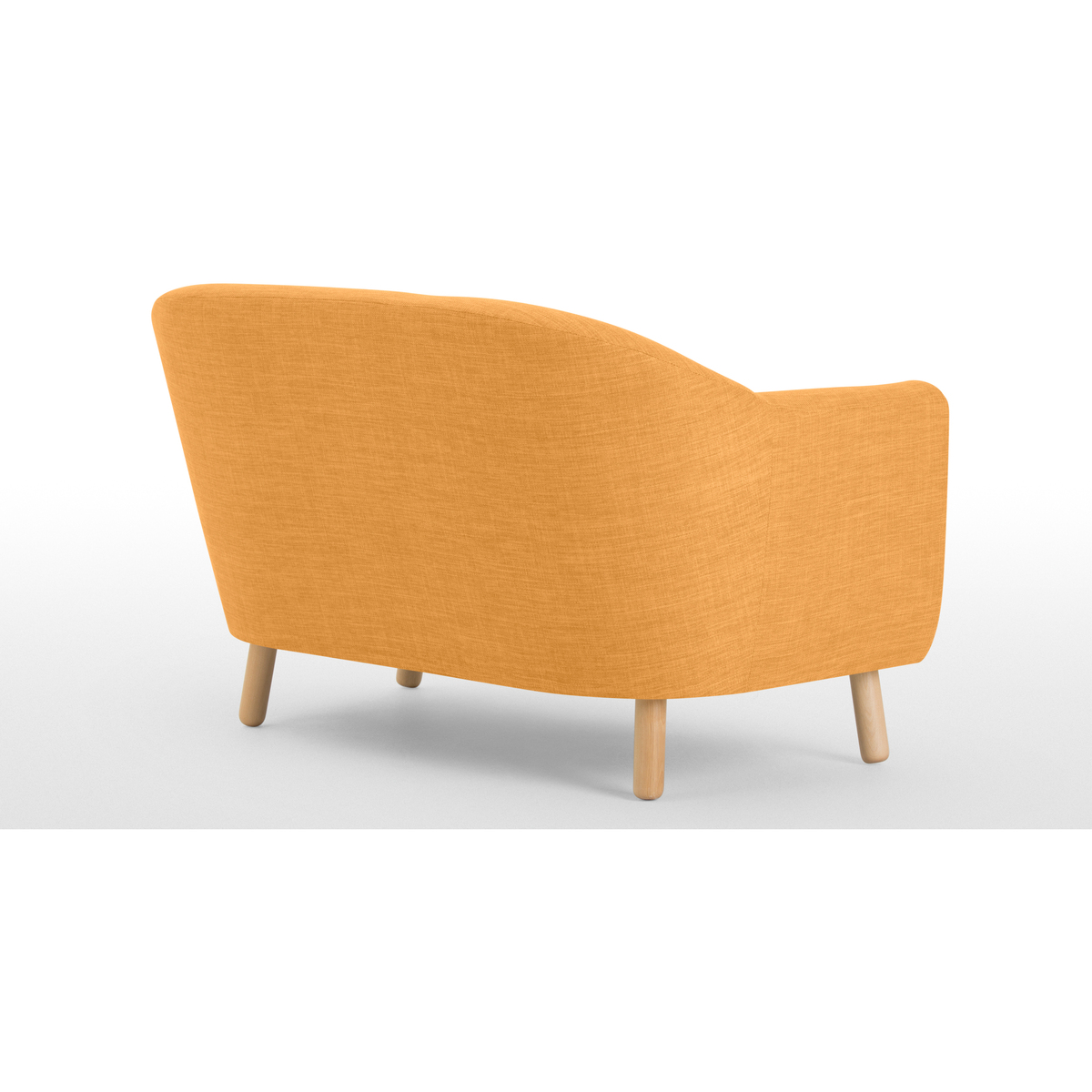 Lottie 2 Seater Sofa, Honey Yellow – image 3