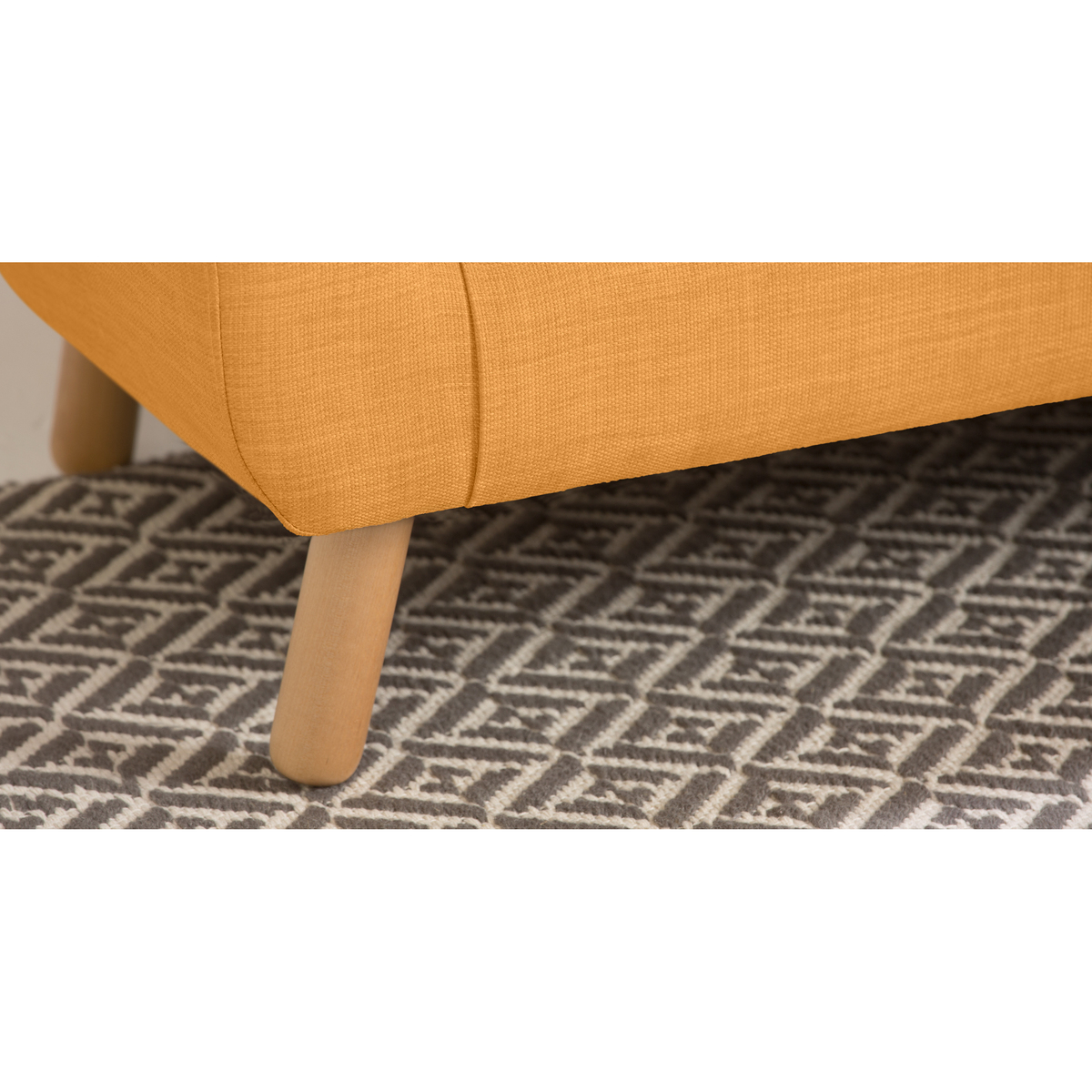 Lottie 2 Seater Sofa, Honey Yellow – image 8