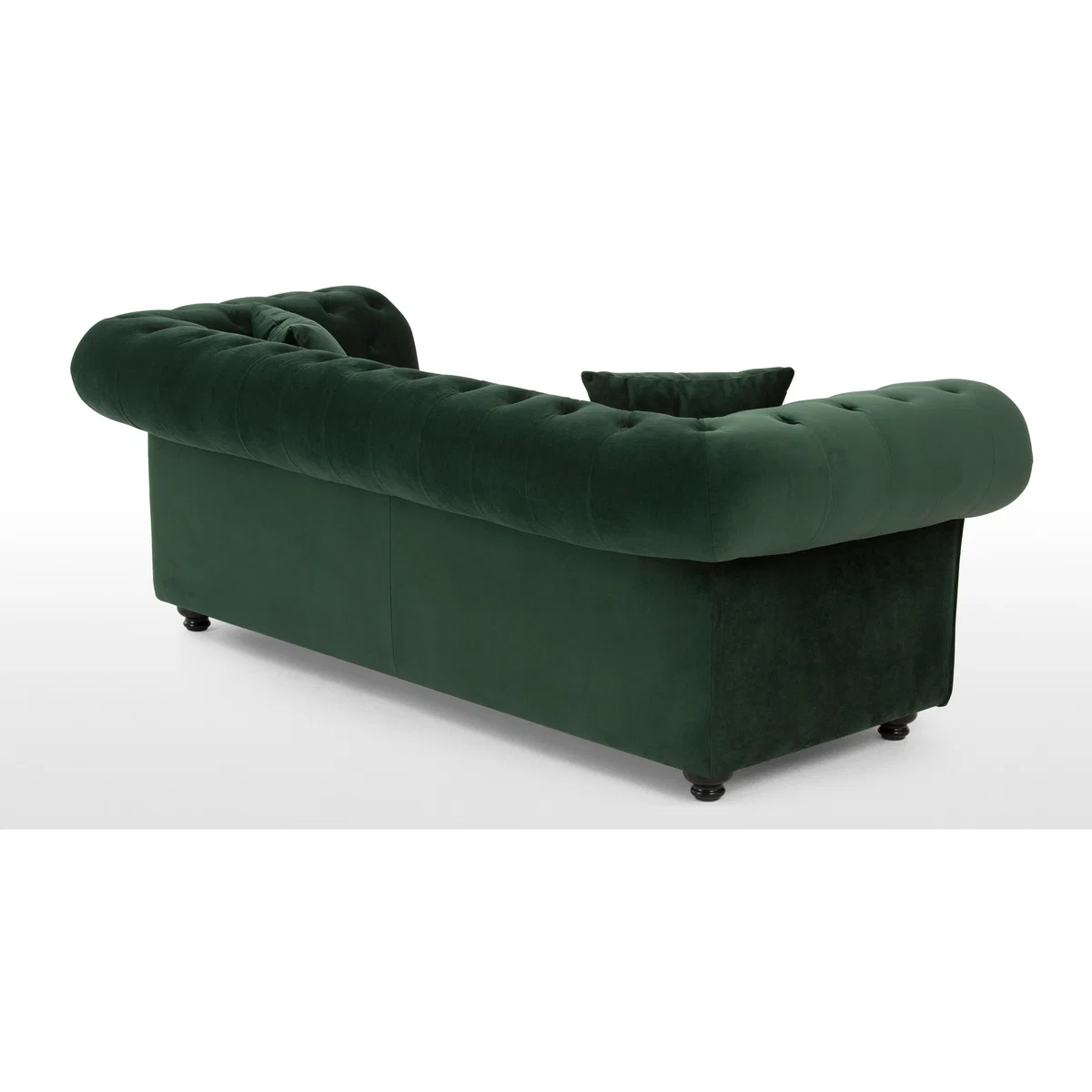 Branagh 2 Seater Chesterfield Sofa, Pine Green Velvet – image 5