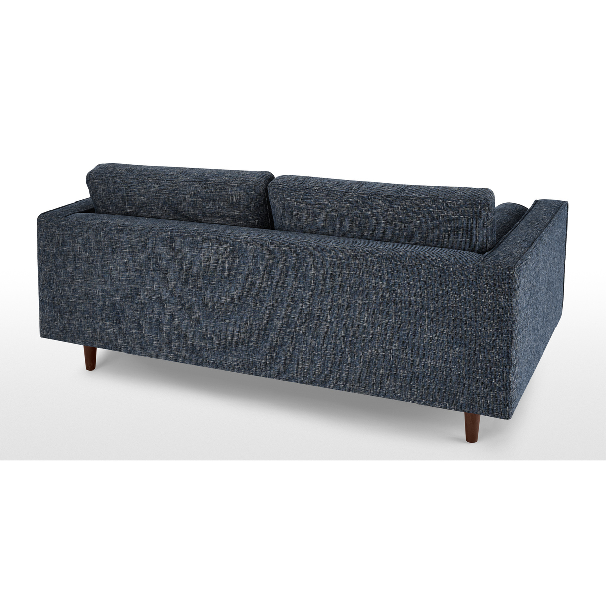 Scott Large 2 Seater Sofa, Cuba Blue Weave – image 5