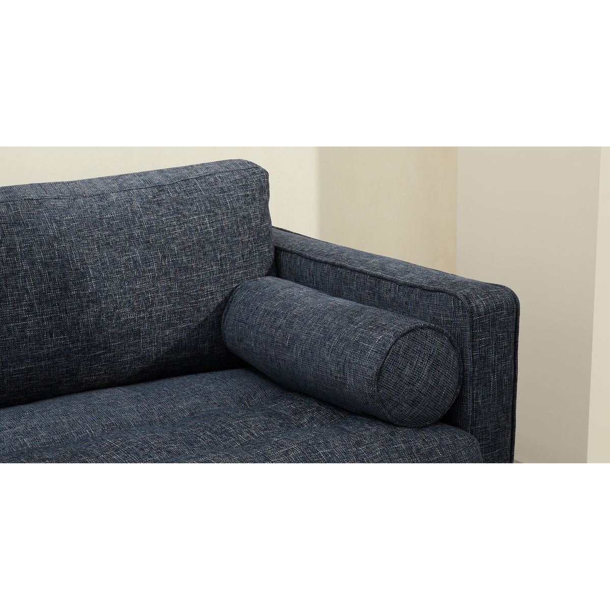 Scott Large 2 Seater Sofa, Cuba Blue Weave – image 6