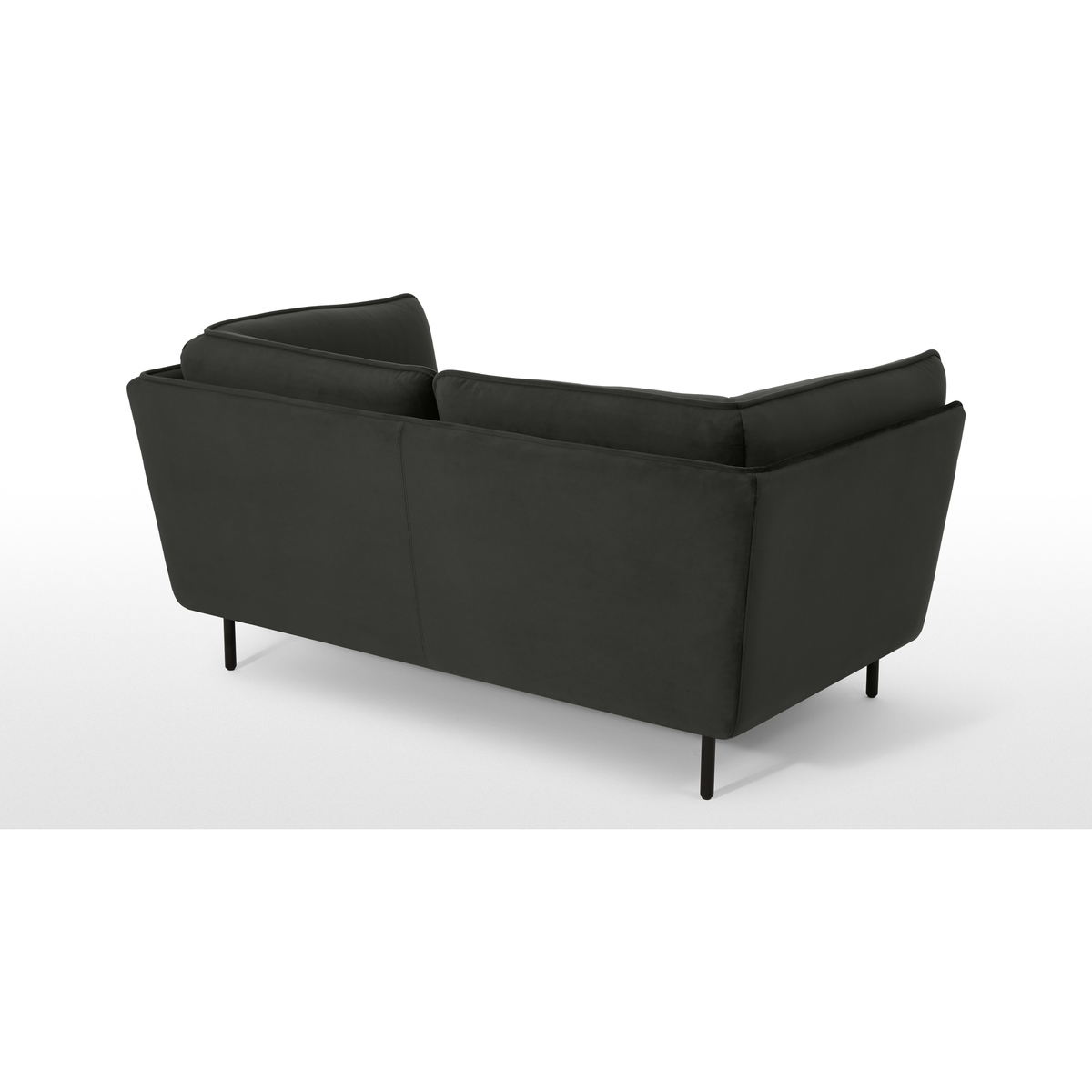 Wes 2 Seater Sofa, Dark Anthracite Velvet – image 5