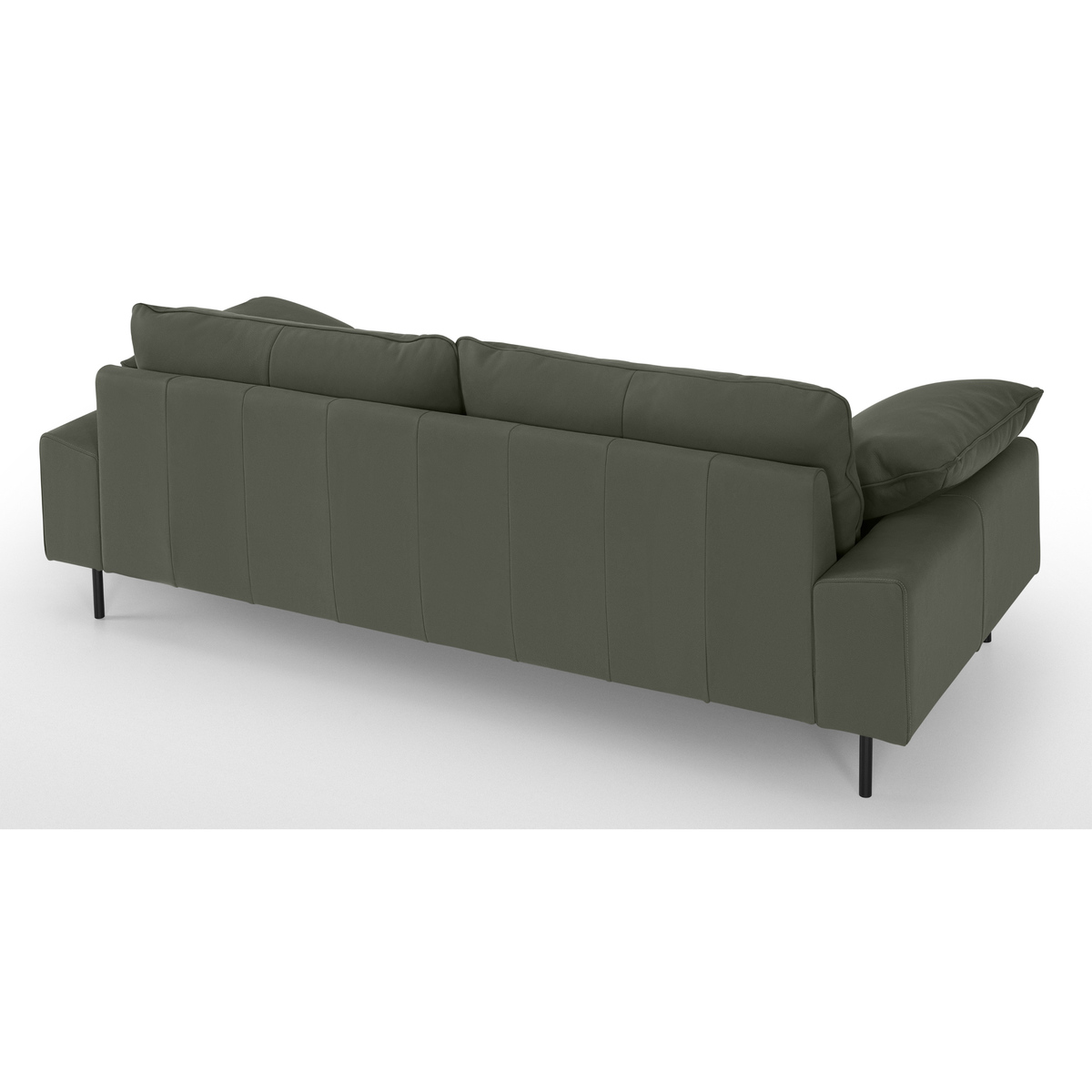 Fallyn 3 Seater Sofa, Nubuck Loden Leather – image 5