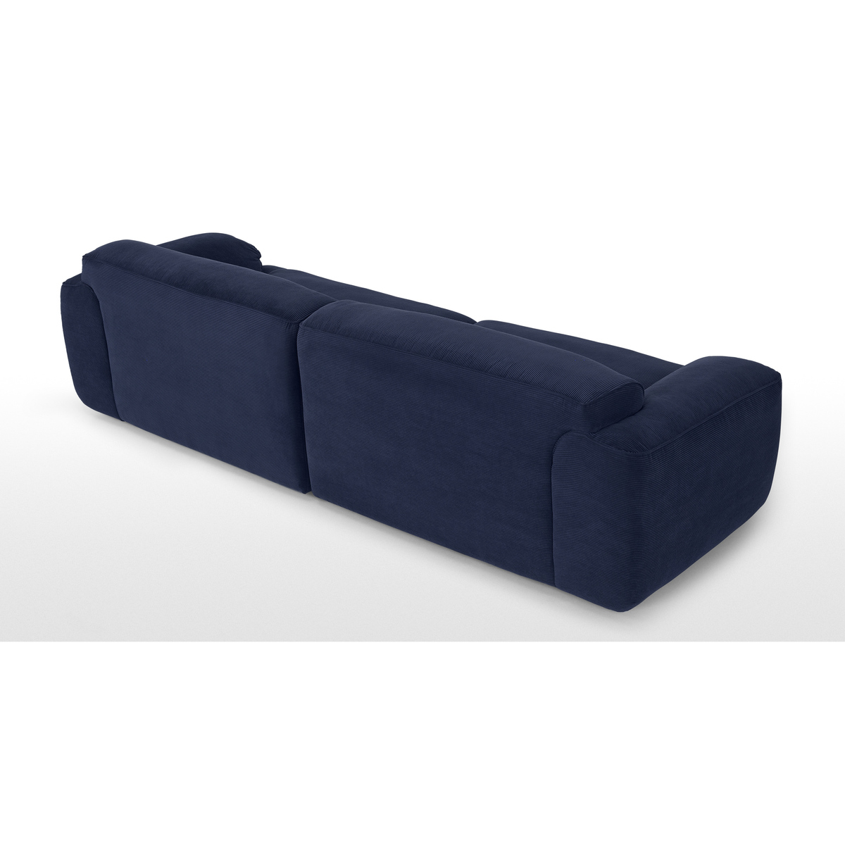 Avalon 3 Seater Sofa, Navy Corduroy Velvet – image 5