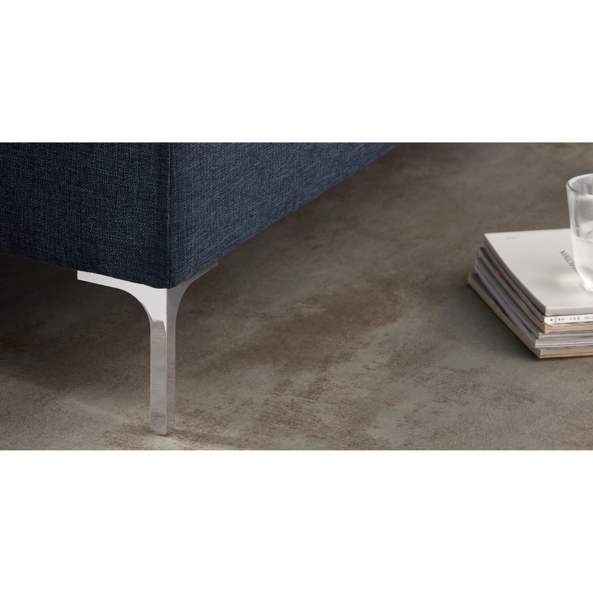 Monterosso Left Hand Facing Corner Sofa, Storm Blue – image 4