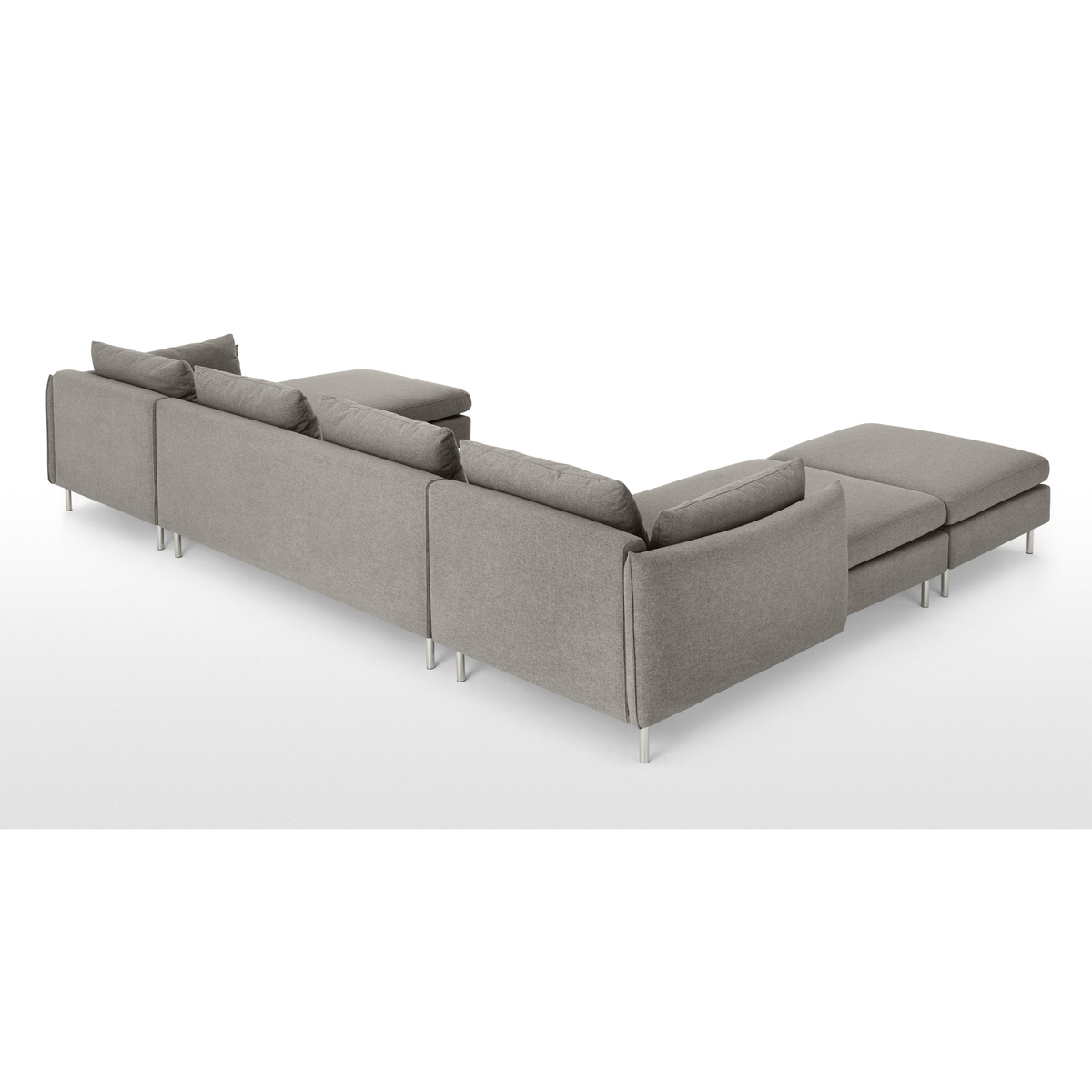 VENTO Horseshoe Corner Sofa, Manhattan Grey – image 5