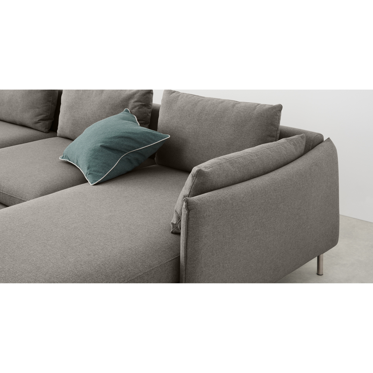 VENTO Horseshoe Corner Sofa, Manhattan Grey – image 6