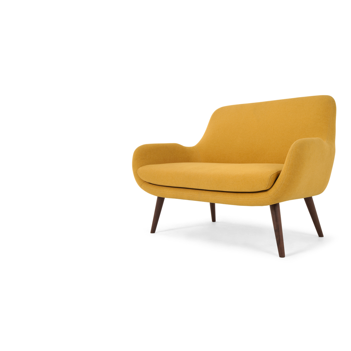 Moby 2 Seater Sofa, Yolk Yellow – image 2