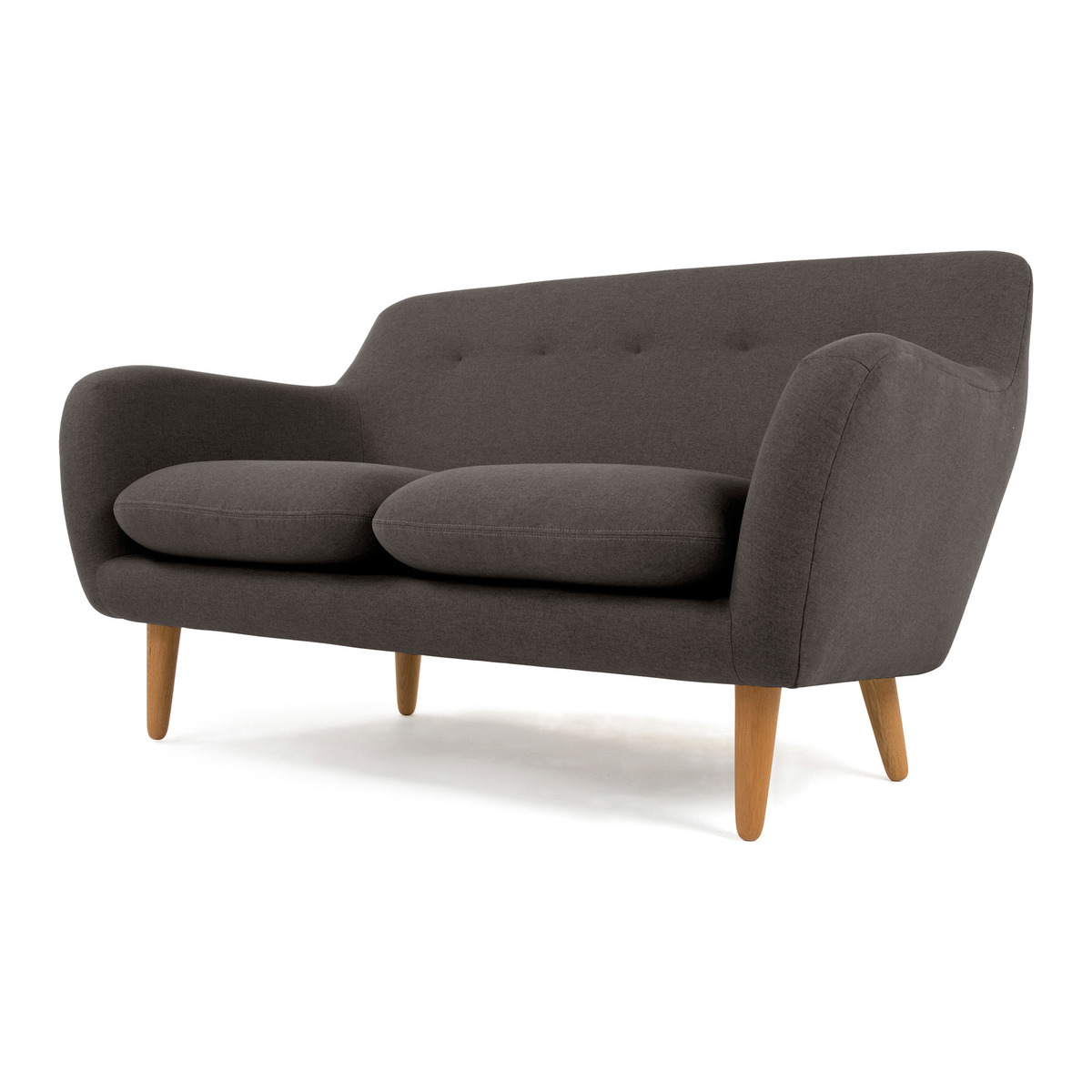 Dylan 2 Seater Sofa, Marl Grey – image 1