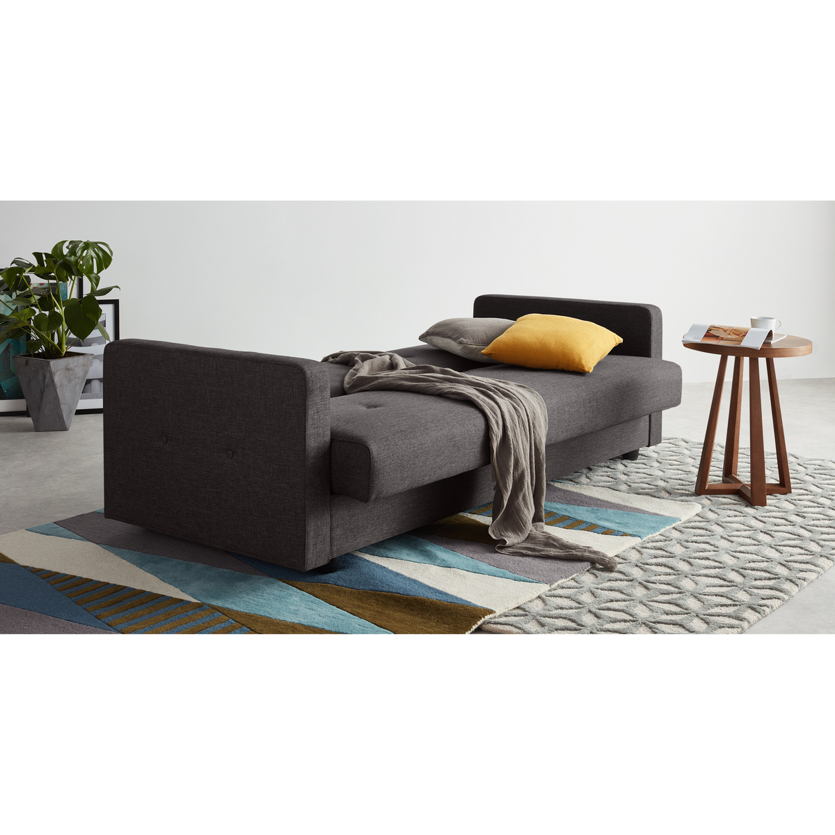 Chou Click Clack Sofa Bed with Storage, Cygnet Grey – image 6