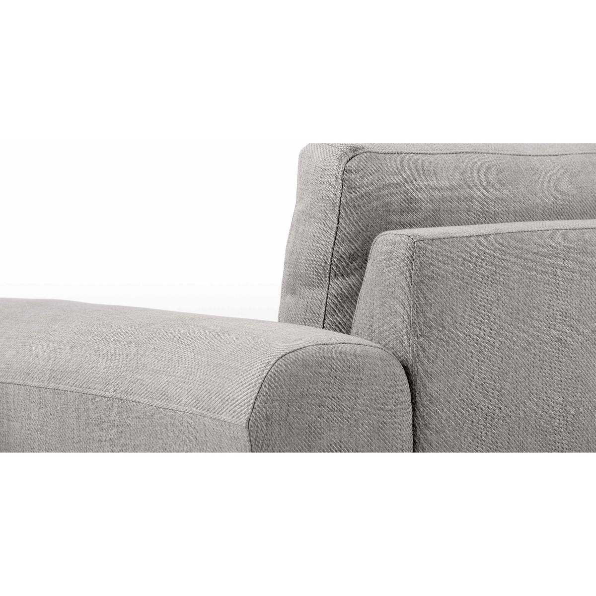 Vittorio Left Hand Facing Chaise End Corner Sofa, Pearl Grey – image 2