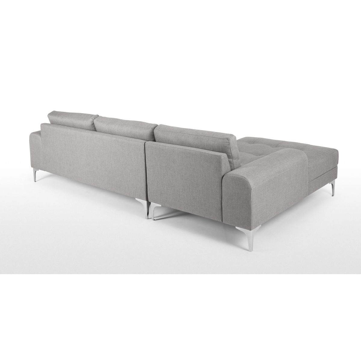 Vittorio Left Hand Facing Chaise End Corner Sofa, Pearl Grey – image 3