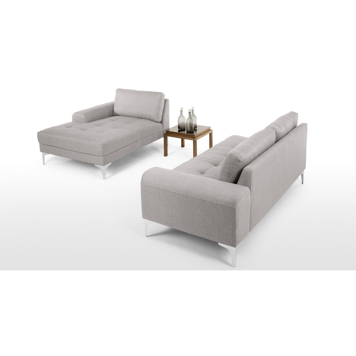 Vittorio Left Hand Facing Chaise End Corner Sofa, Pearl Grey – image 6