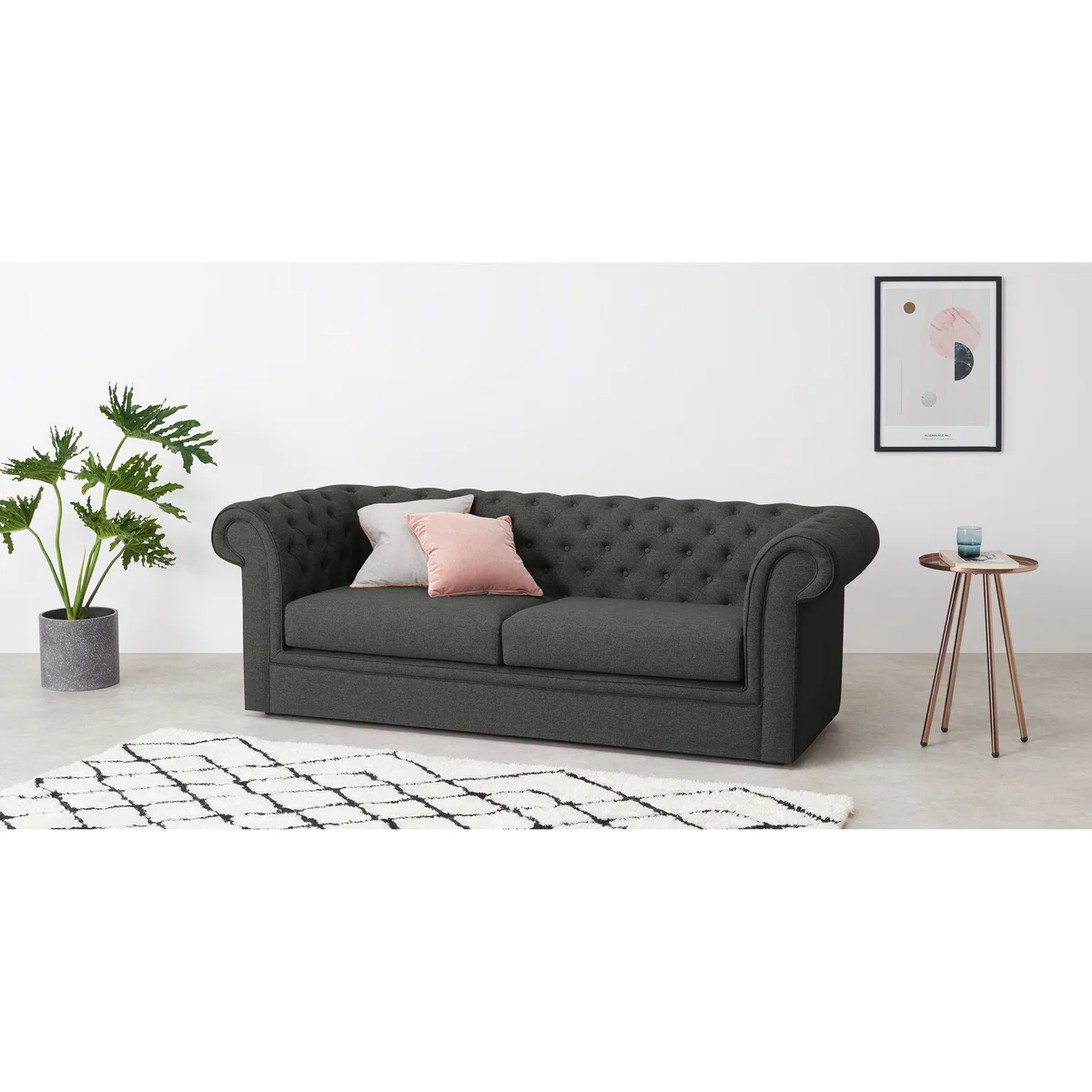 Beacon 3 Seater Sofa, Hudson Grey – image 3