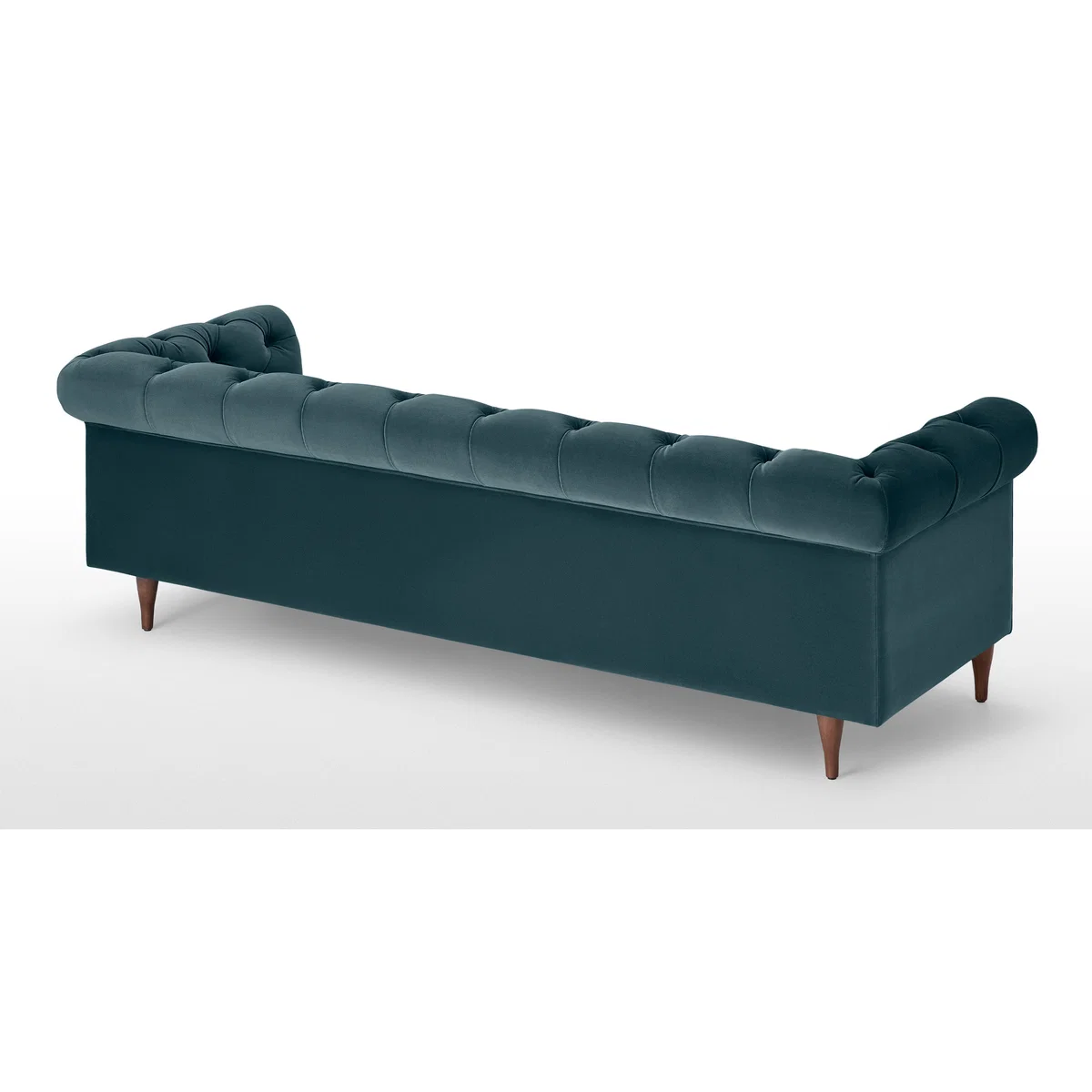 Barstow 3 Seater Sofa, Steel Blue Velvet – image 5