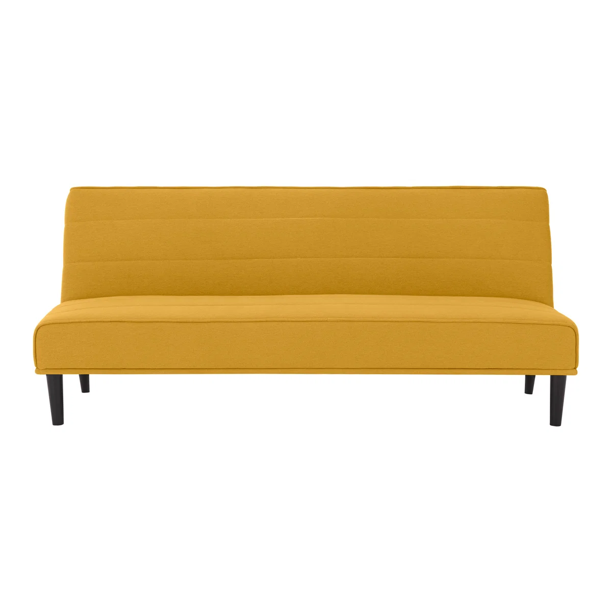 MADE Essentials Kitto Click Clack Sofa Bed, Butter Yellow – image 2