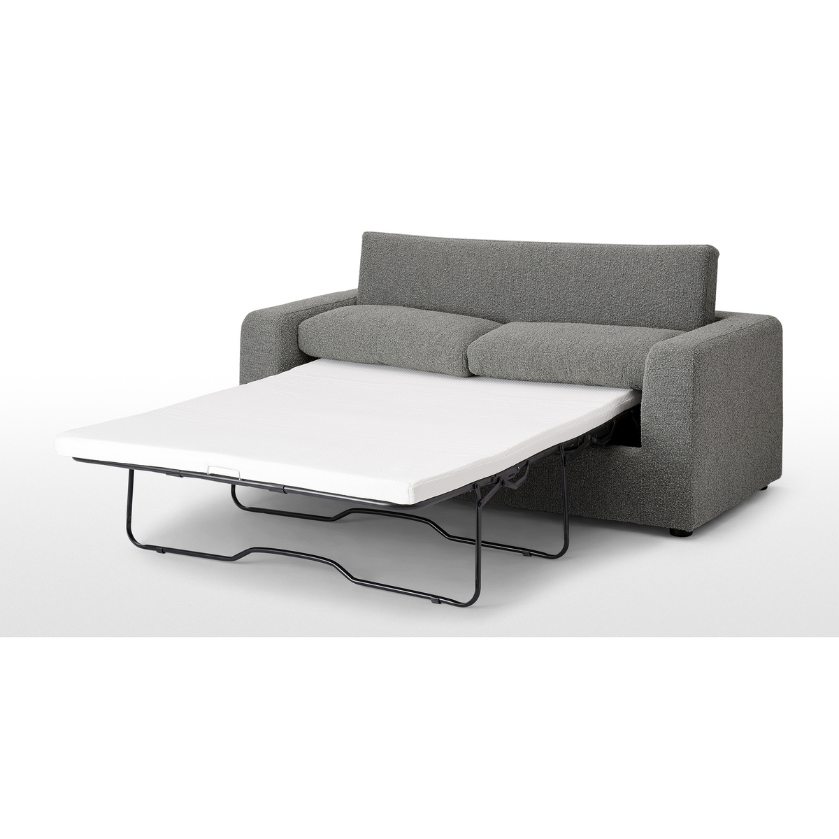 Mogen 3 Seater Sofa Bed, Steel Boucle – image 7