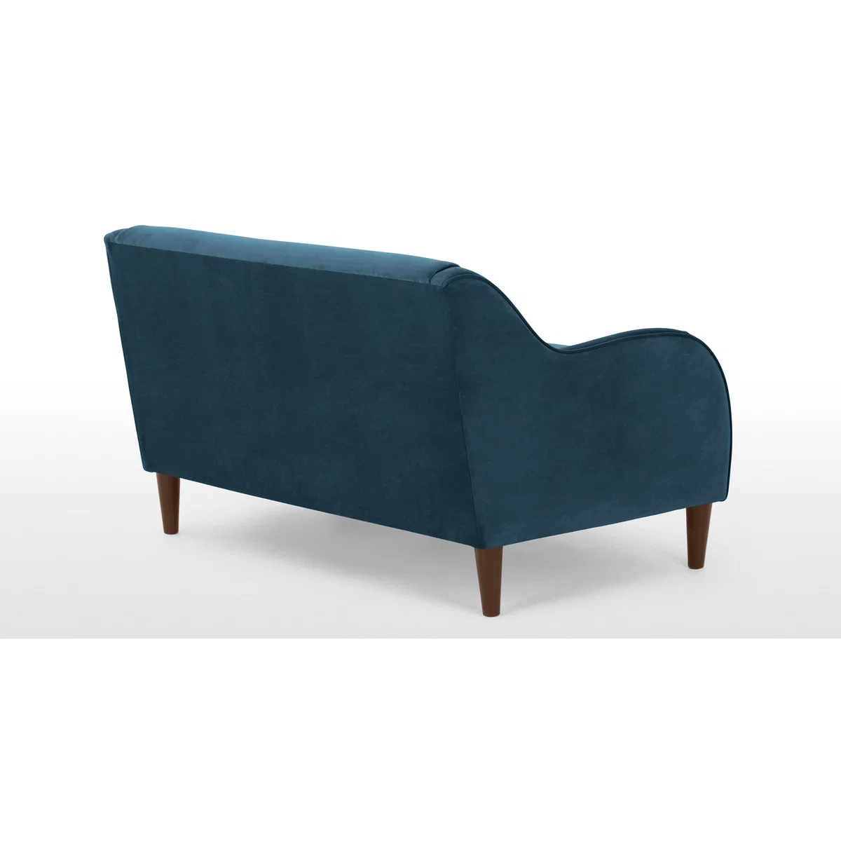 Helena 2 Seater Sofa, Plush Teal Velvet – image 3
