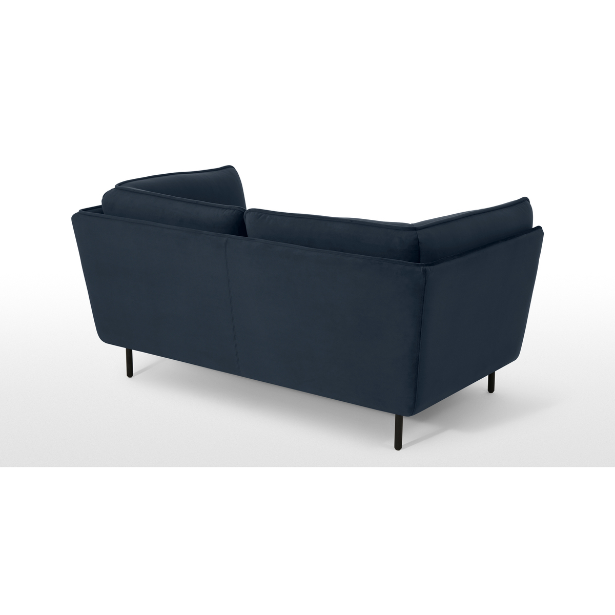 Wes 2 Seater Sofa, Ocean Blue Velvet – image 4