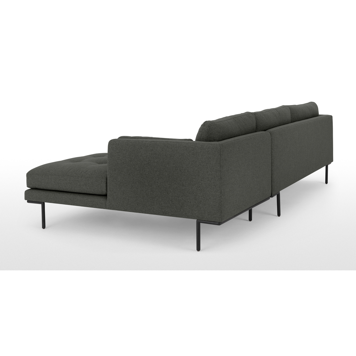 Harlow Right Hand Facing Chaise End Corner Sofa, Hudson Grey – image 5