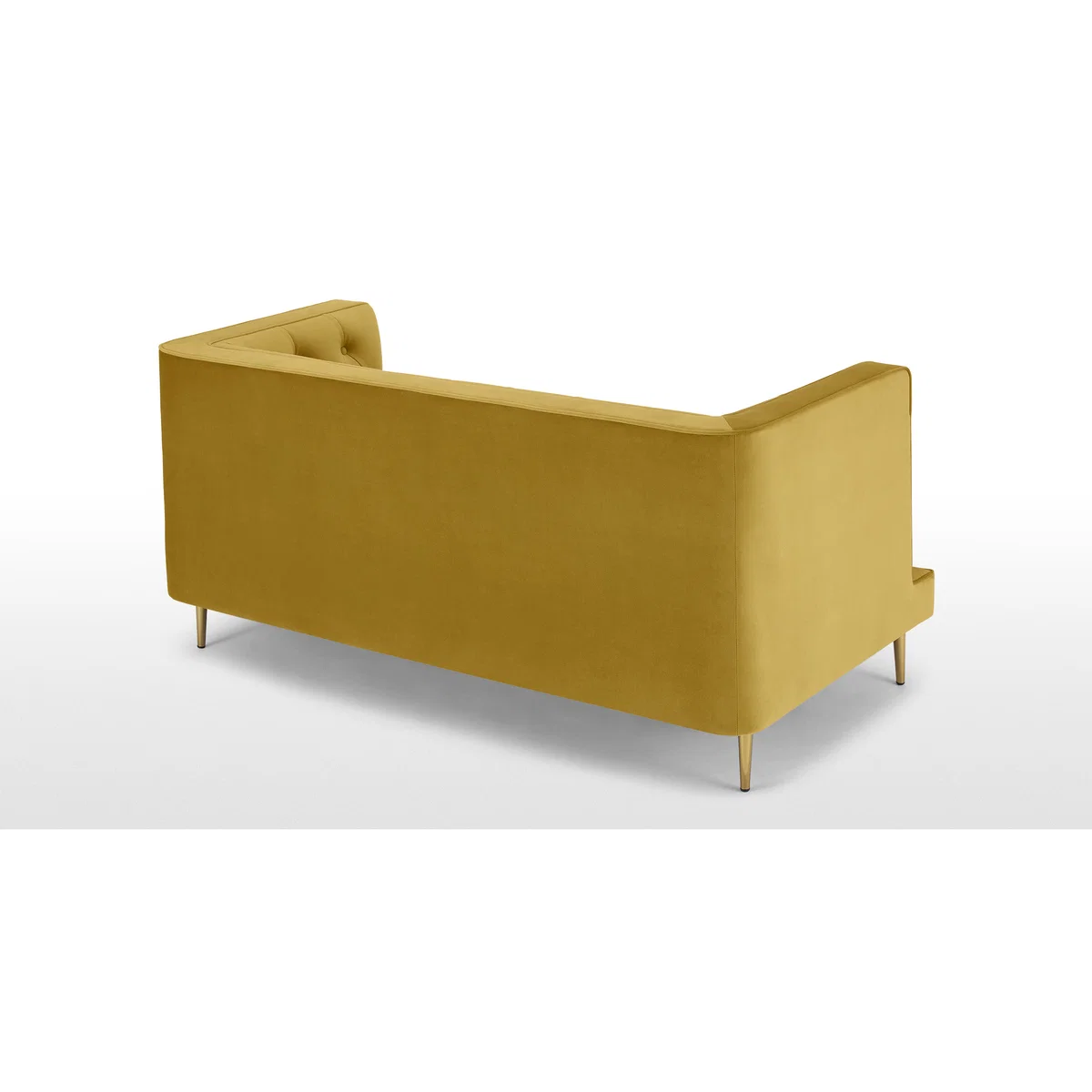 Goswell 2 Seater Sofa, Vintage Gold Velvet – image 5