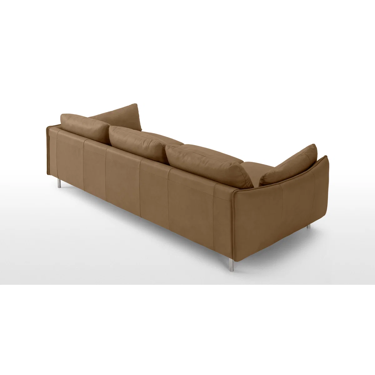 Vento 3 Seater Sofa, Pale Tan Leather – image 5