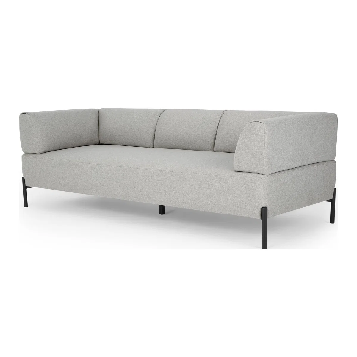 Made Essentials Kiva 3 Seater Sofa, Hail Grey – image 1