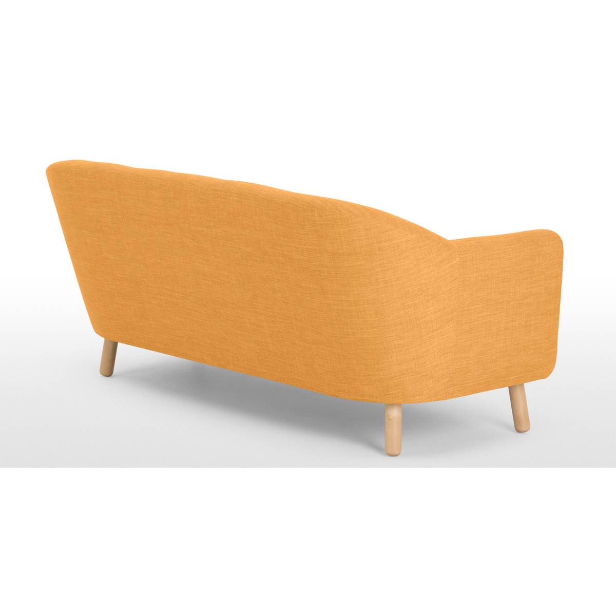 Lottie 3 Seater Sofa, Honey Yellow – image 3