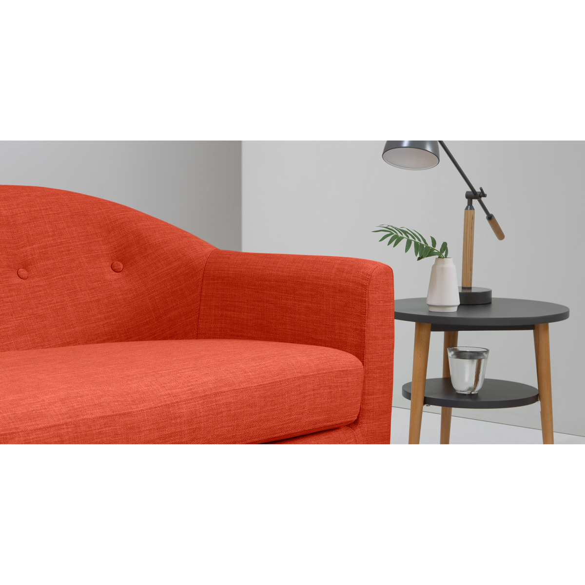 Lottie 3 Seater Sofa, Tuscan Orange – image 4
