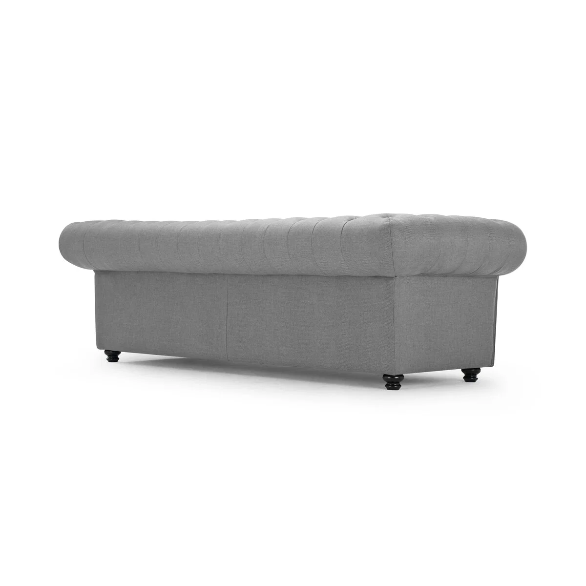 Branagh 3 Seater Chesterfield Sofa, Pearl Grey – image 7