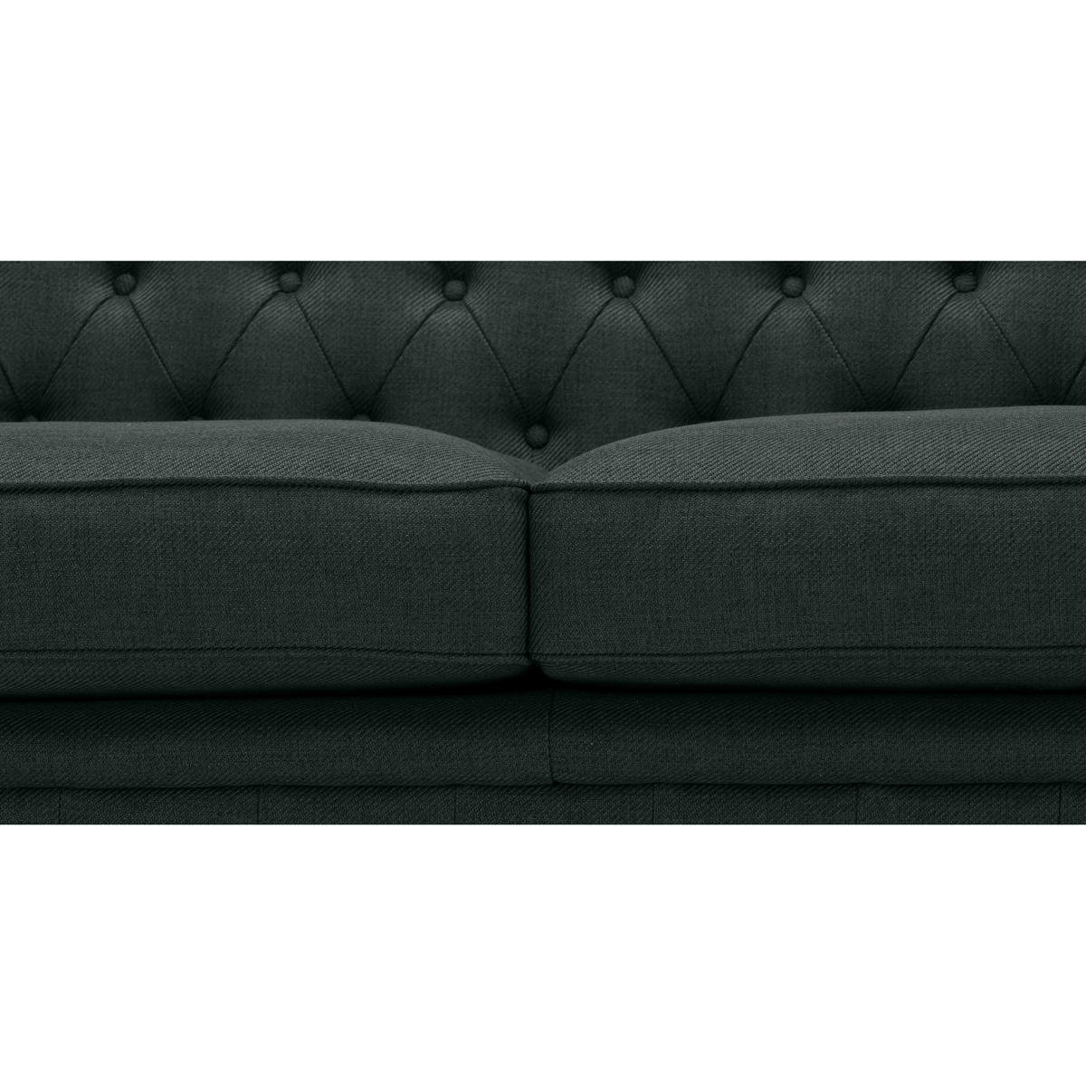 Branagh 3 Seater Chesterfield Sofa, Anthracite Grey – image 3