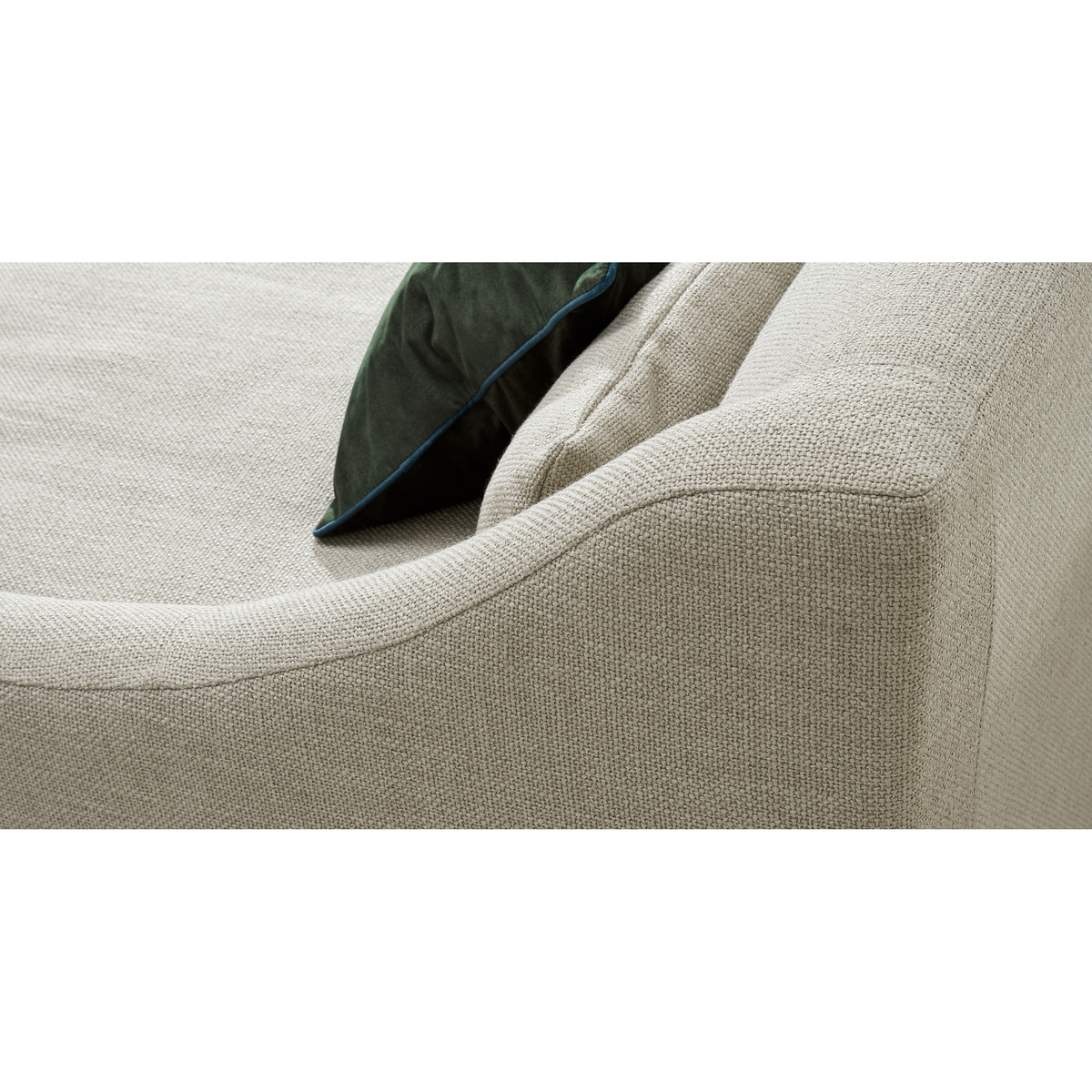 Herton Right Hand Facing Small Chaise End Sofa, Barley Weave – image 6