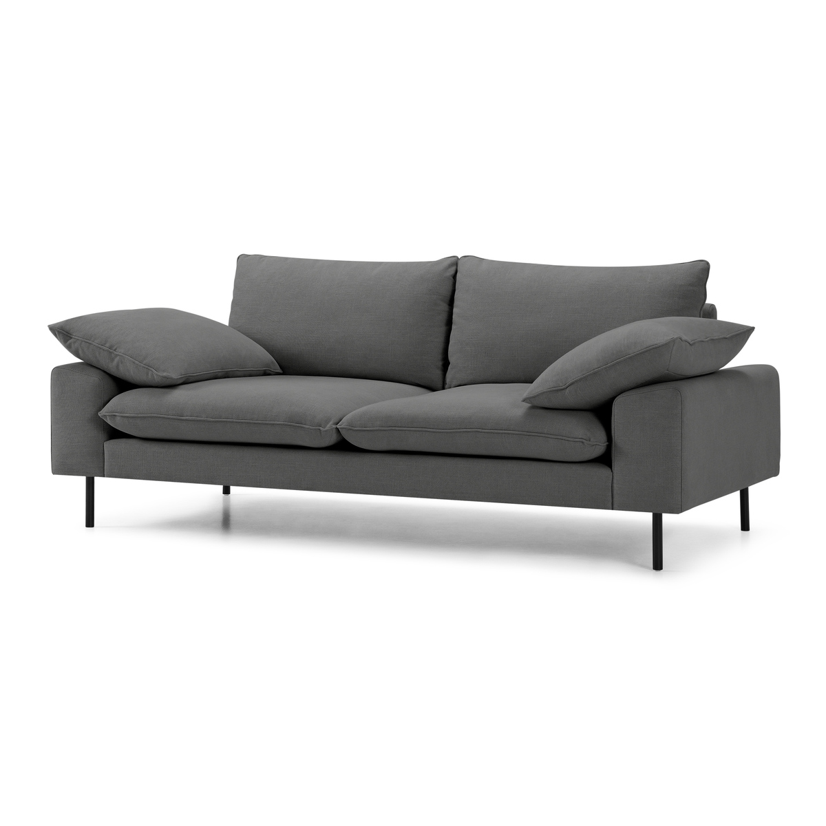 Fallyn Large 2 Seater Sofa, Stoned Slate Fabric – image 2