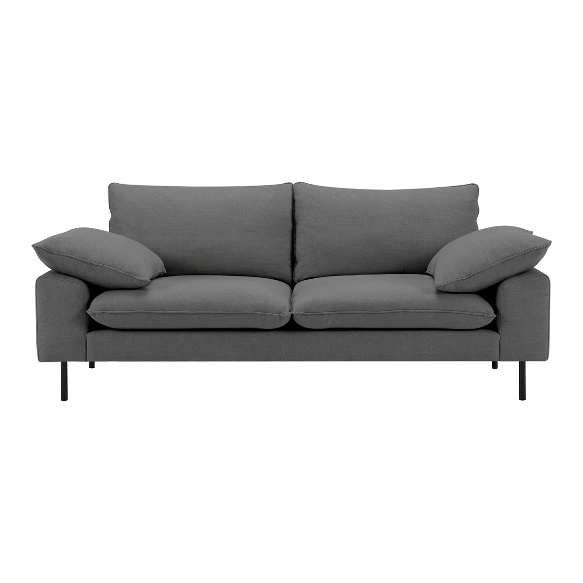 Fallyn Large 2 Seater Sofa, Stoned Slate Fabric – image 1