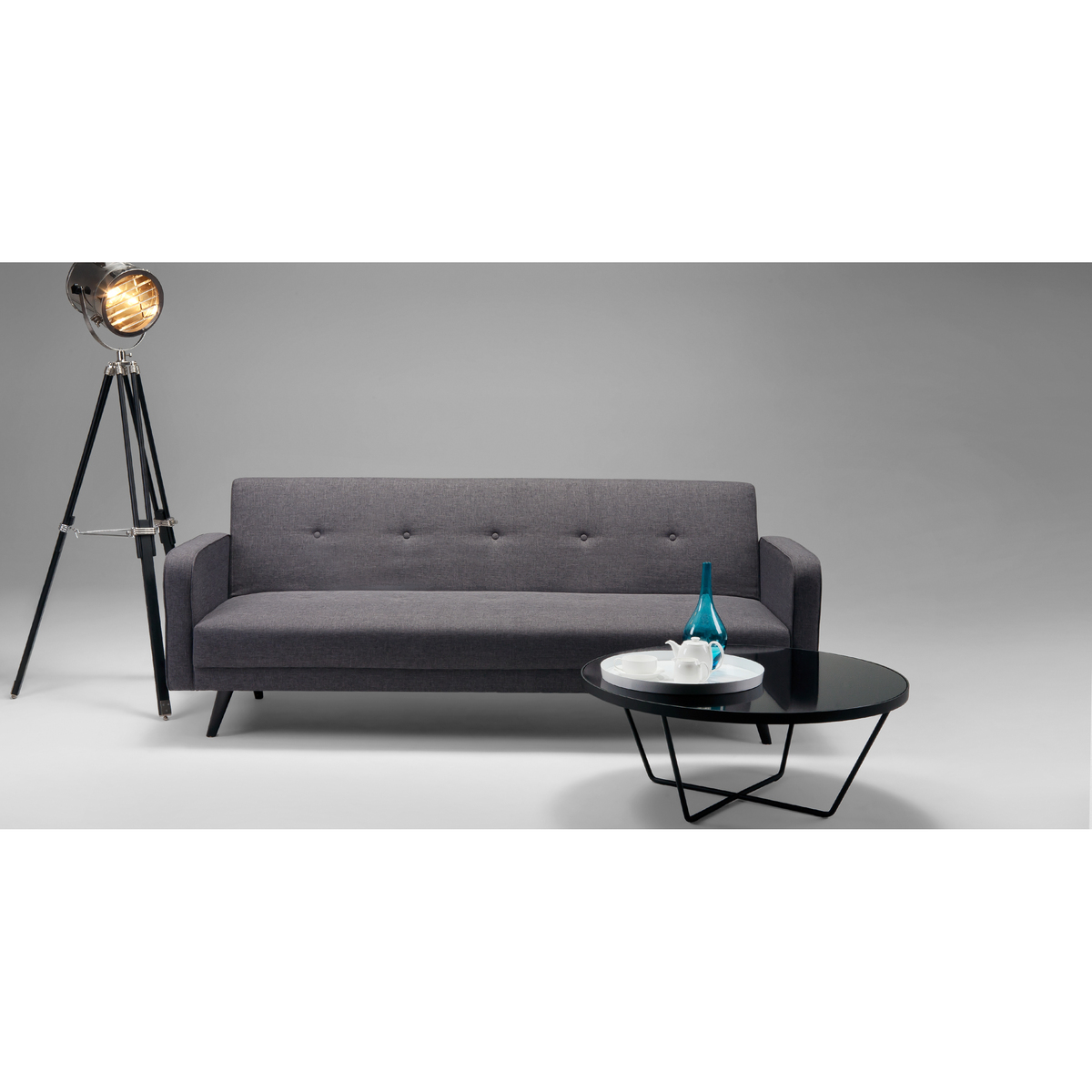 Chou Click Clack Sofa Bed, Cygnet Grey – image 3