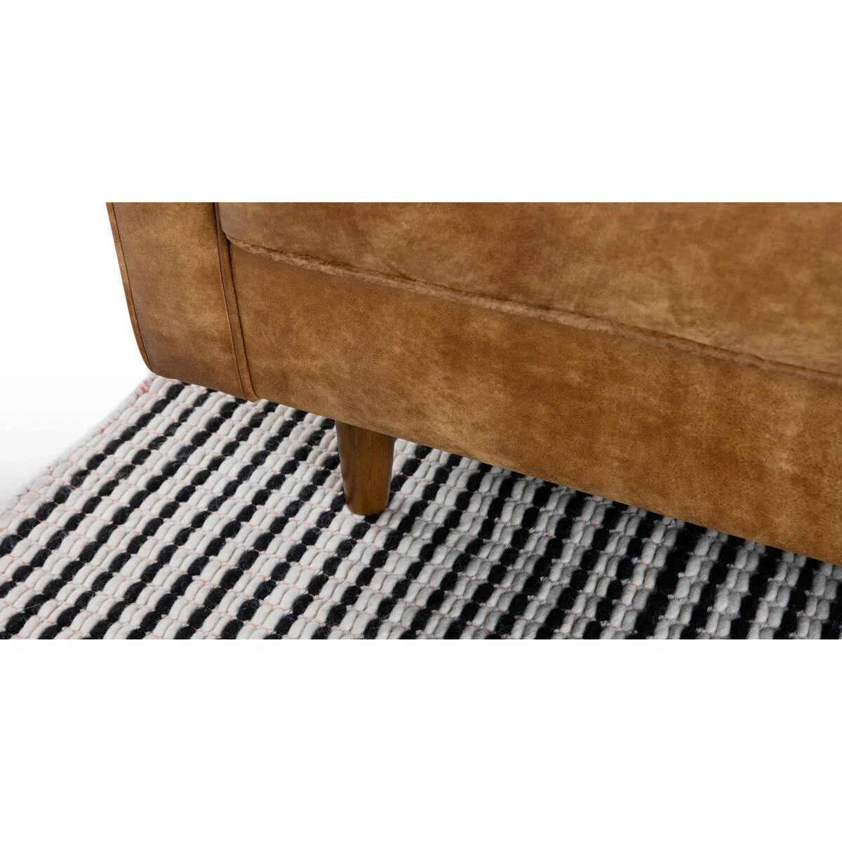 Dallas Corner Sofa, Outback Tan Premium Leather – image 3