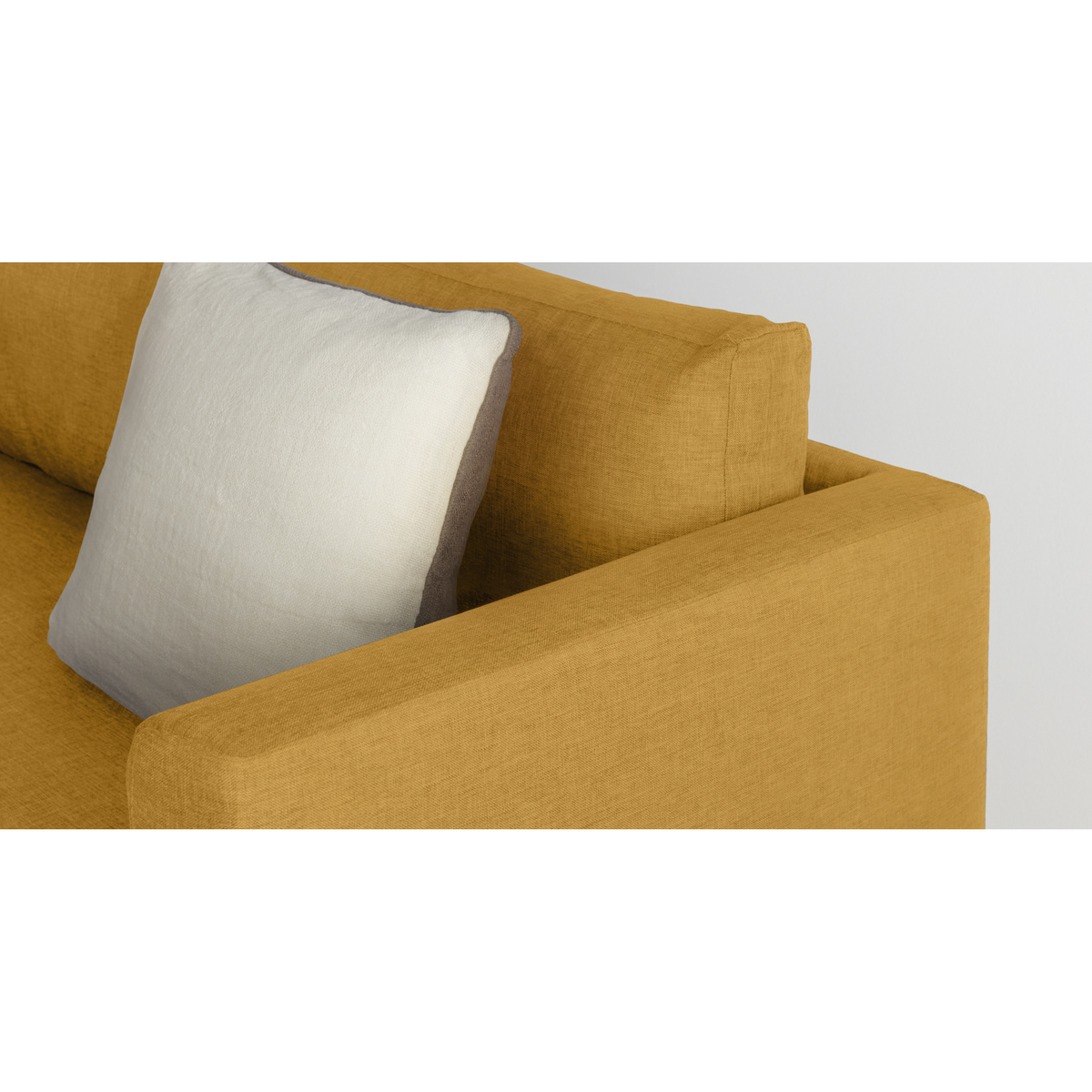 MADE Essentials Eli Sofa Bed, Butter Yellow – image 4