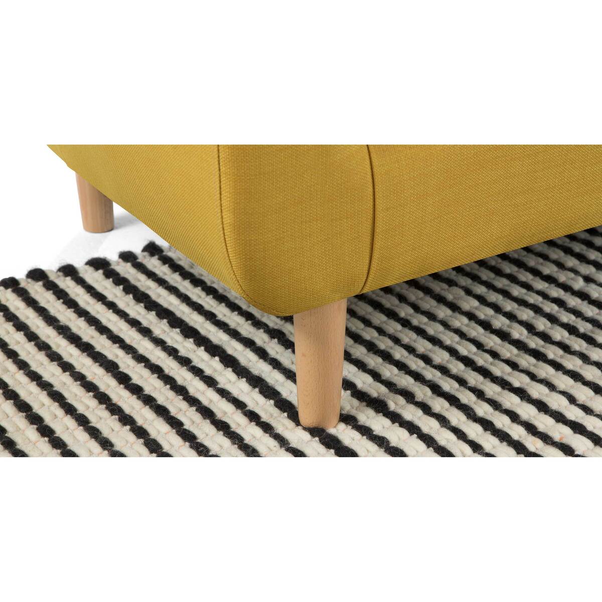 Tubby 2 Seater Sofa, Retro Yellow – image 3