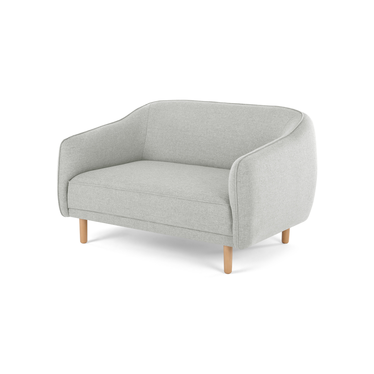 Haring 2 Seater Sofa, Silver Grey – image 2