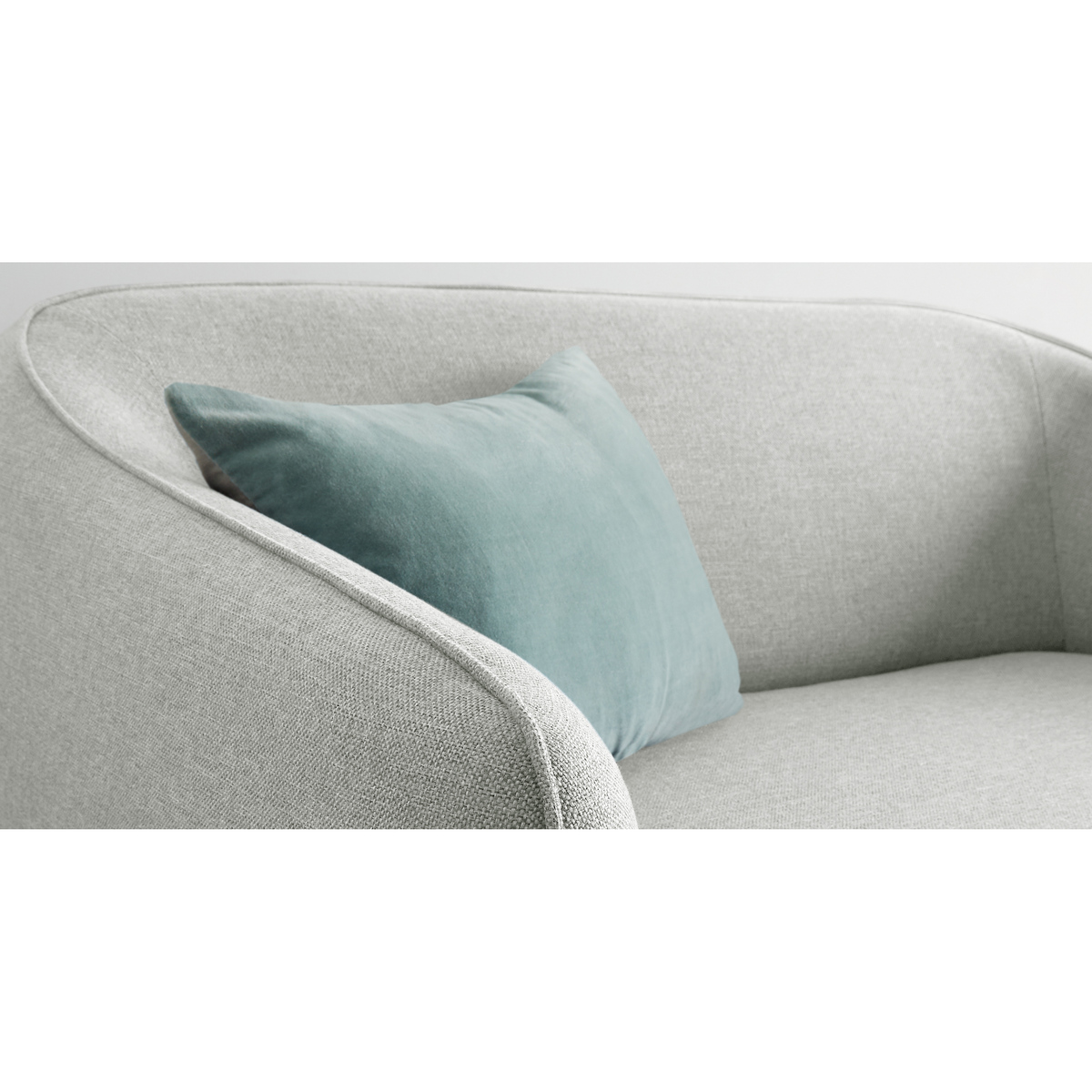 Haring 2 Seater Sofa, Silver Grey – image 6