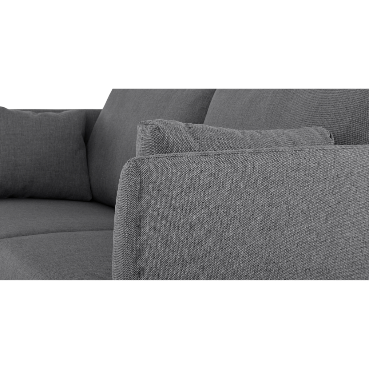 Milner Sofa Bed with Memory Foam Mattress, Night Grey – image 3