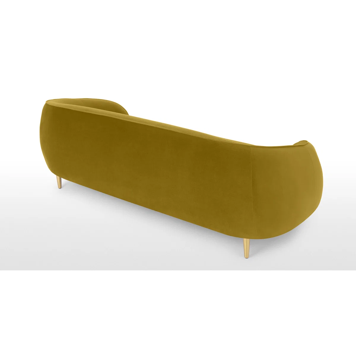 Trudy 3 Seater Sofa, Vintage Gold Velvet – image 5
