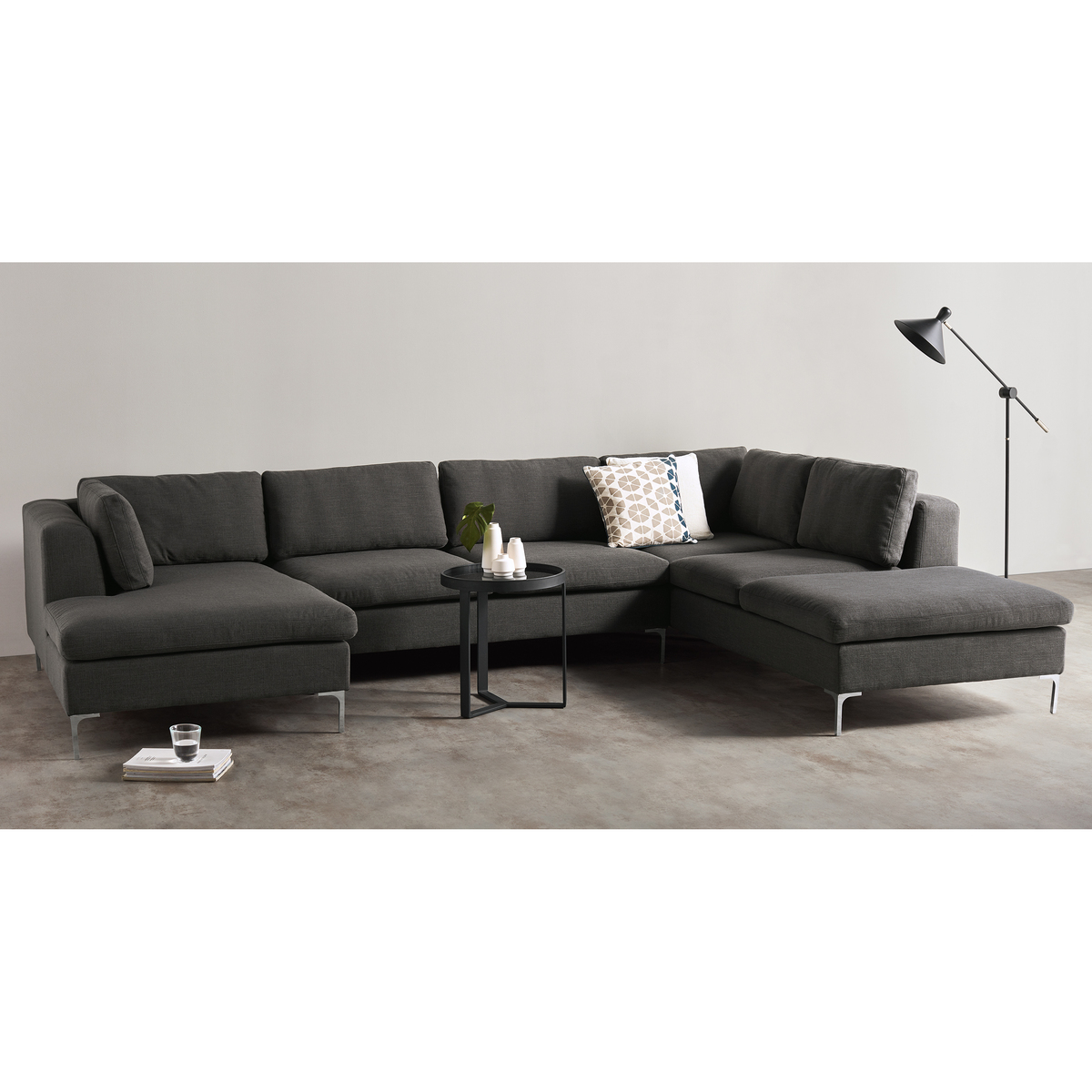 Monterosso Right Hand Facing Corner Sofa, Oyster Grey – image 3