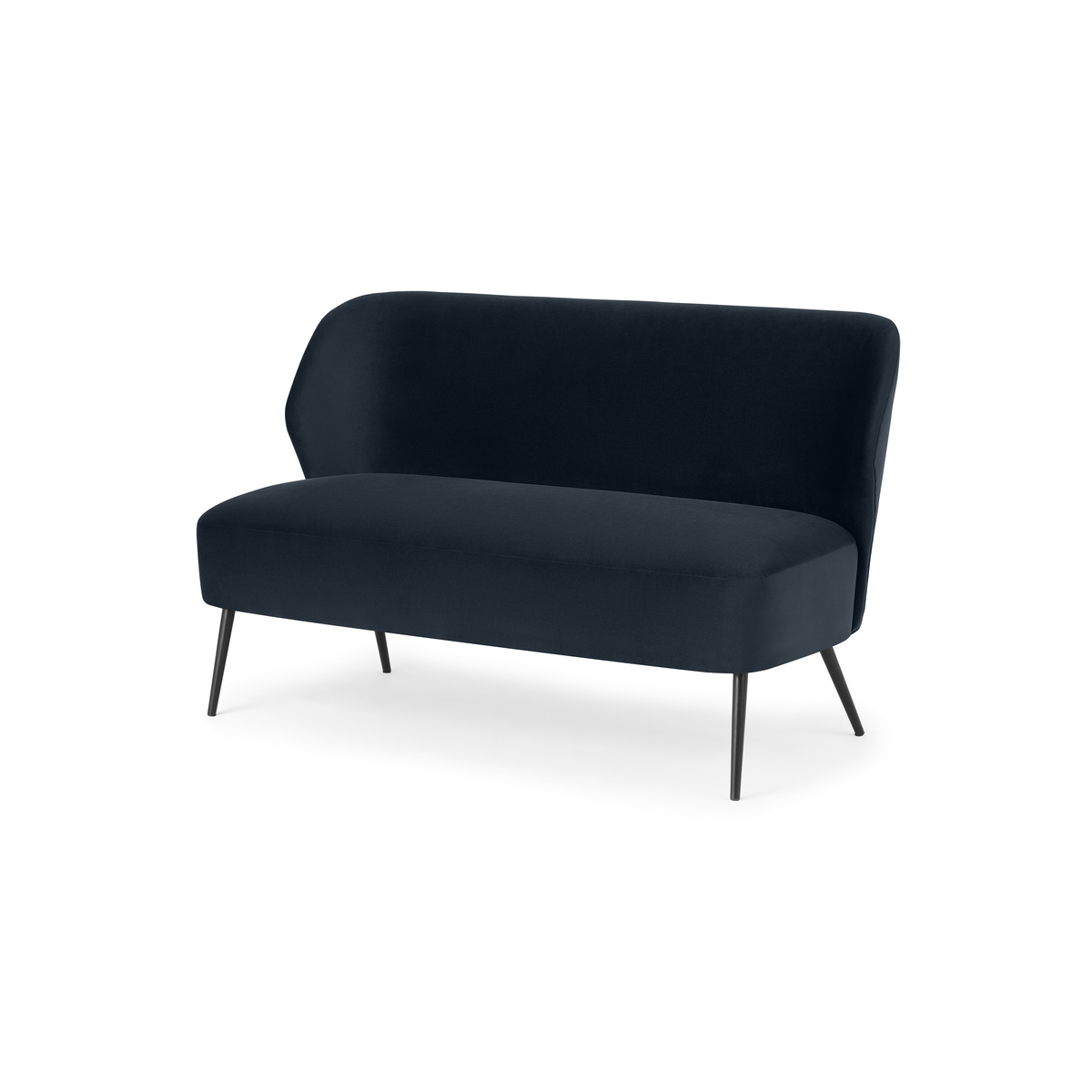 Topeka 2 Seater Sofa, Twilight Blue Velvet – image 2
